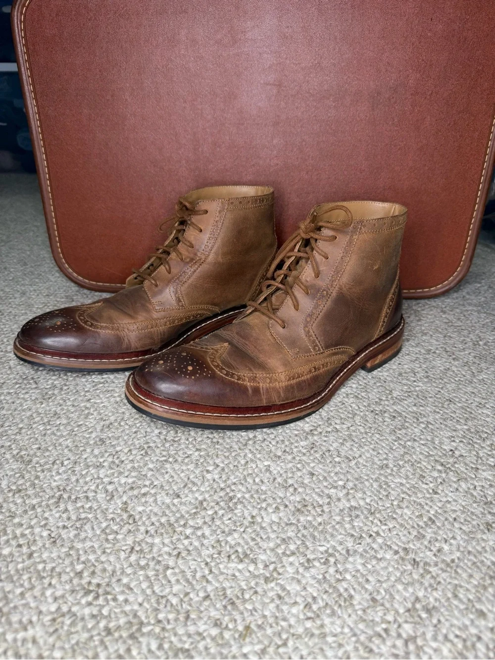 Cole Haan leather chukka boots